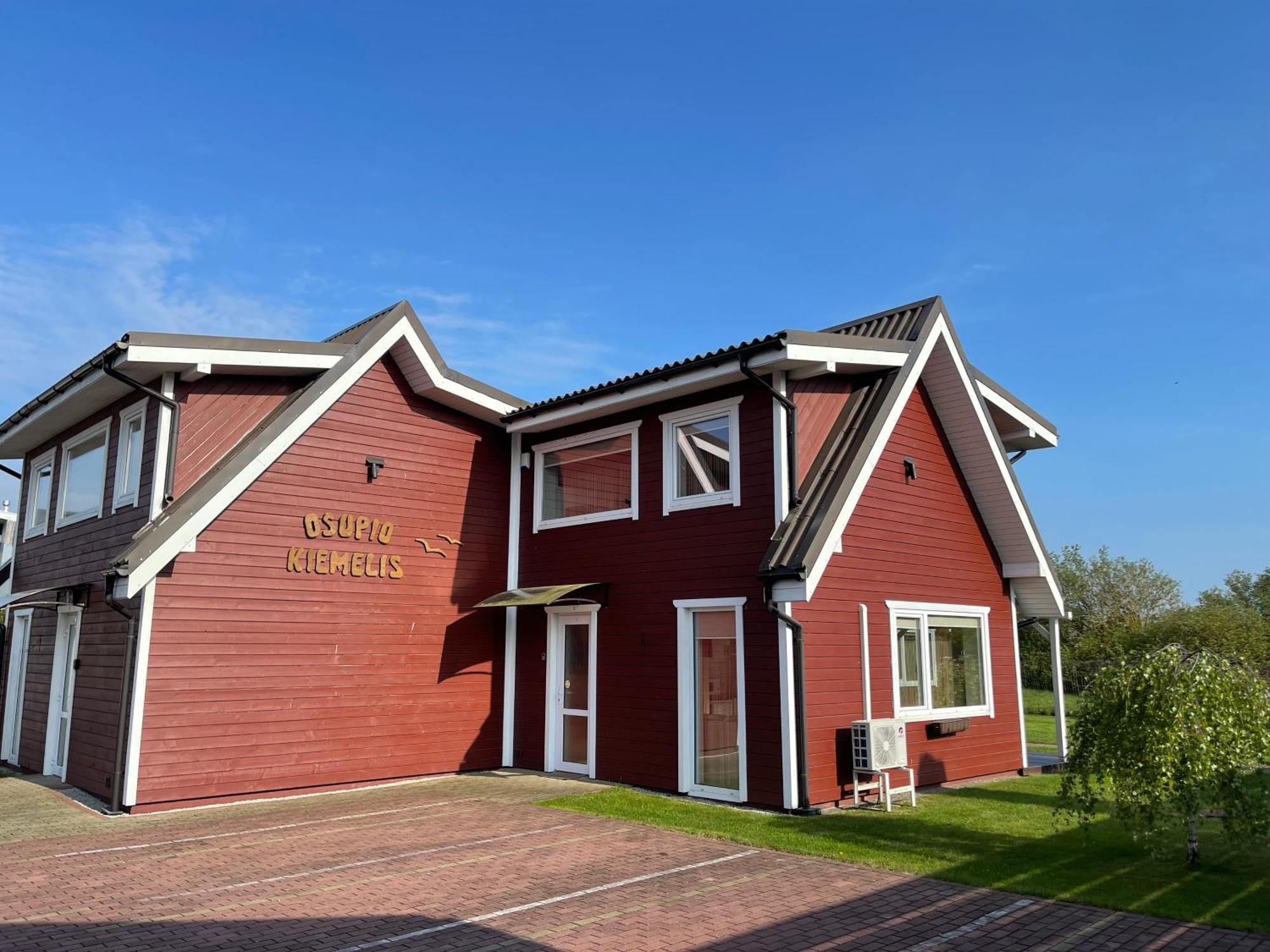 Villa Osupio Kiemelis Šventoji Exterior foto
