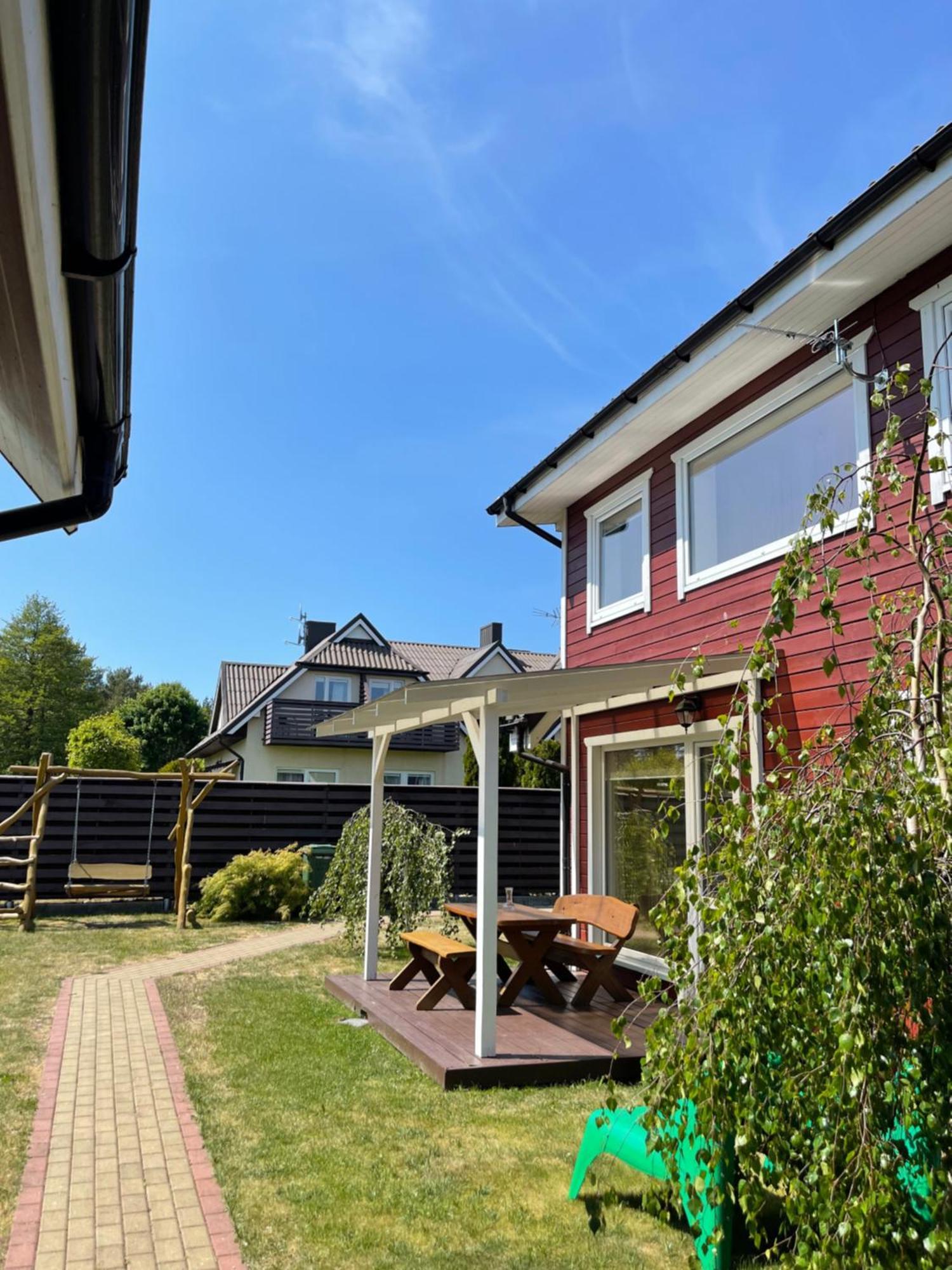 Villa Osupio Kiemelis Šventoji Exterior foto